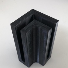 corner brace box & garden 3d print model - Mito3D