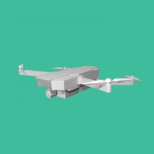 dron tinkercad 3d print model - Mito3D