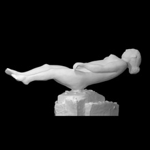 printemps analyse femelle figure sculpture statue femme Moscou nu abstrait allégorie personnification burganov 3d print model - Mito3D
