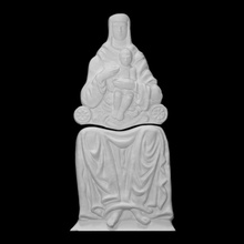 senhora Varredura Jesus Moscou madona religioso gesso alívio Cristo burcanov 3d print model - Mito3D