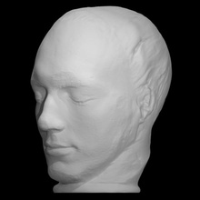 charles Stephen Lewis camus Varredura anatomia escultura matemático mascara morte Charles Camus mecânico 3d print model - Mito3D