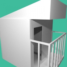 tree house tinkercad 3d print model - Mito3D