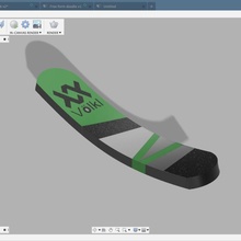 volkl revuelta 87 esquí 3d print model - Mito3D