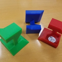 3 puzzle cube boîte jouets Jeux 3d print model - Mito3D