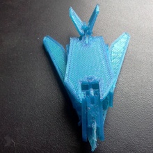 stealth fighter toys & games plane stealthfighter 3d print model - Mito3D