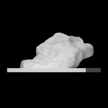 muerte Atenas escanear escultura mujer mármol Rodin resumen simbolista 3d print model - Mito3D