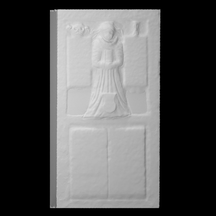 Grabstein Scan Marmor Familie Prag 3D print model - Mito3D