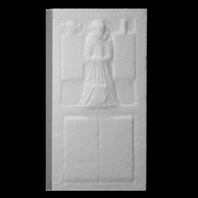 lapide scansione marmo famiglia Praga 3d print model - Mito3D