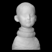 yurochka scan face head man portrait sculpture boy moscow young burganov 3d print model - Mito3D