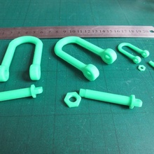 tank style tow hook shackle & garden prop 3d print model - Mito3D