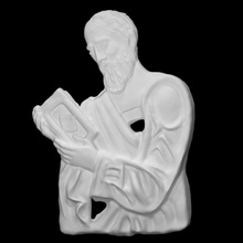 relief bust scan decoration man church plaster saint 3d print model - Mito3D