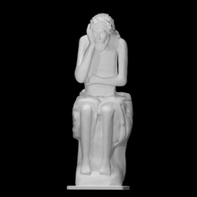 jesus christ scan sculpture wood russia pain 3d print model - Mito3D