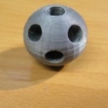 molecola palla formazione scolastica 3d print model - Mito3D