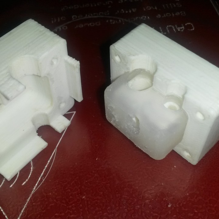 silicone sock mold e3d hotend build 3d printer boot sleeve 3D print model - Mito3D