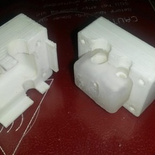 silicona calcetín molde e3d hotend construir 3d impresora bota manga 3d print model - Mito3D