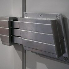 jurassisch Park Tür sperren Ventilator Kunst 3d print model - Mito3D