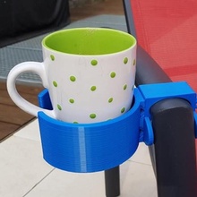 cup holder type mugs glases 90mm accessibility cupholder tinkercad tinkerfun summertime 3d print model - Mito3D