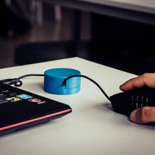 câble organisateur v2 gadgets électronique portable Voyage Souris bleu accessoires Razer souris msi 3d print model - Mito3D