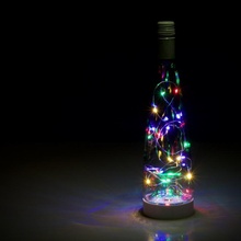 Led ruh hali Lamba ışık geri dönüştürülmüş şarap bardak Bahçe tinkercad Tinkerfun 3d print model - Mito3D