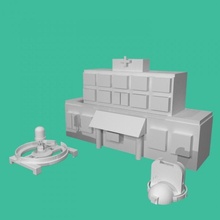 hospital building design tinkercad 3d print model - Mito3D