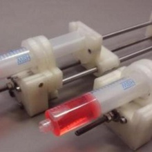 syringe pump education chemistry 3d print model - Mito3D