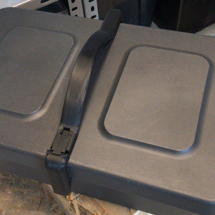 Assistent tragen klamtare Box schonen Teile Design Werkzeug 3dprinted Abs 3dmodel raise3d Solidworks 3D print model - Mito3D
