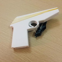 rubber band gun shoot ver2 tinkerfun toys & games game summer rubberband tinkercad 3d print model - Mito3D
