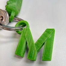 myminifactory keychain fashion & accessories key chain keyring logo ring 3d print model - Mito3D