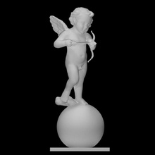 cupid scan amor arrow boy eros winged putto 3d print model - Mito3D