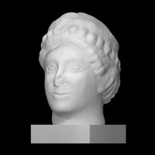 tête analyse visage portrait beirut Liban byblos 3d print model - Mito3D