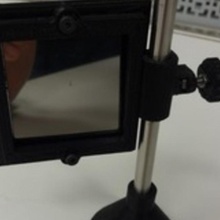 square filter holder open-source optics education physics filterholder 3d print model - Mito3D