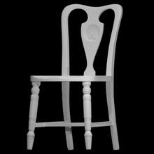 chair anatomical museum scan wooden carpentry anatomical-museum 3d print model - Mito3D