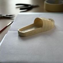 adidas terlik moda Aksesuarlar ayakkabı sandalet 3d print model - Mito3D