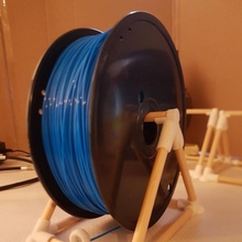 spool holder - 9mm rods build 3d printer easy fast filament storage 3dprinting 1kg 3d print model - Mito3D