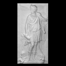 diana deusa oceano Varredura figura terracota argila 3d print model - Mito3D