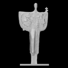 allégorie printemps orans analyse figure sculpture femme Moscou abstrait cuivre burganov 3d print model - Mito3D