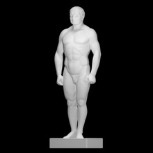 endomorph - erna engel-baiersdorf scan anatomy body figure sculpture male erna-engel-baiersdorf 3d print model - Mito3D