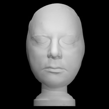 king george iv scan anatomy mask death plaster cast deathmask george-iv 3d print model - Mito3D