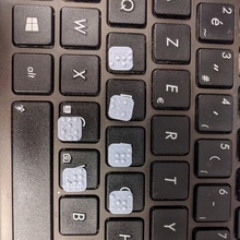 Blindenschrift Tastatur Abdeckungen v23 anpassbar schonen Teile Fliesen Customizer 3d print model - Mito3D