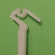 miele dishwasher rack clip spare parts 3d print model - Mito3D