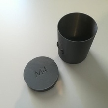 tornillo nuez contenedores jardín caja envase herramienta 3d print model - Mito3D