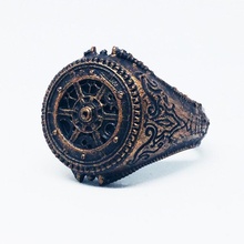 steampunk ring fashion & accessories jewel jewellery 3d print model - Mito3D