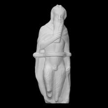 figurina scansione falso figura uomo scultura Museo fauno Manchester 3d print model - Mito3D