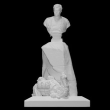 Nikolay Przhevalsky analyse buste homme portrait monument chameau explorateur géographe 3d print model - Mito3D
