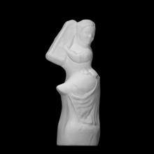 female figurine vase scan figure sculpture toy woman holding 3d print model - Mito3D