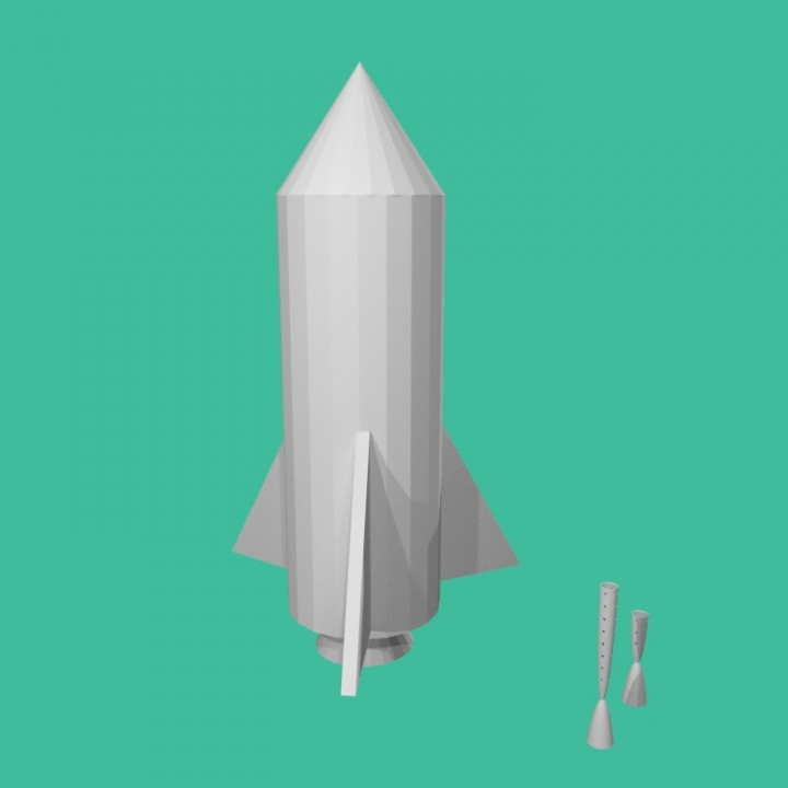 coke rocket launcher tinkercad 3D print model - Mito3D