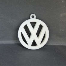 Volkswagen anahtar yüzük moda Aksesuarlar araba anahtarlık vw 3d print model - Mito3D