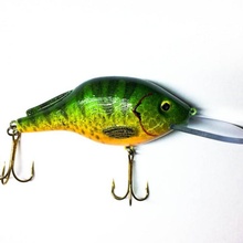 crankbait fishing lure clear lip sports & outdoor lures 3d print model - Mito3D