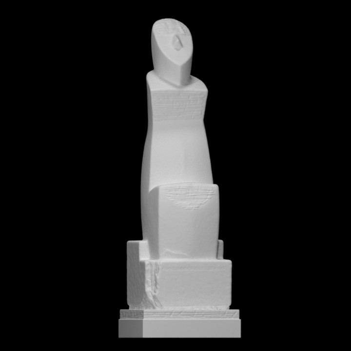monument scan sculpture stone abstract 3D print model - Mito3D