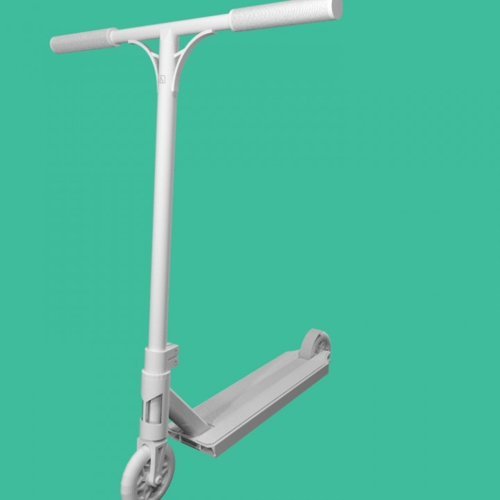 scooter tinkercad 3D print model - Mito3D
